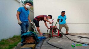 Thông cống nghẹt Trà Nóc