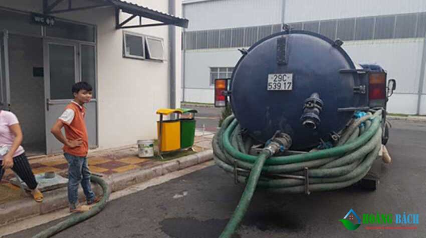 Hút hầm cầu tại Hậu Giang