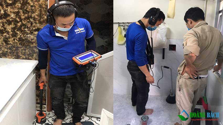 Dò tìm rò rỉ nước tại Lâm Đồng