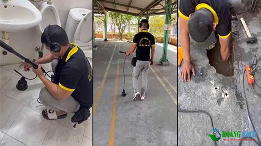 Dò tìm rò rỉ nước Đà Lạt