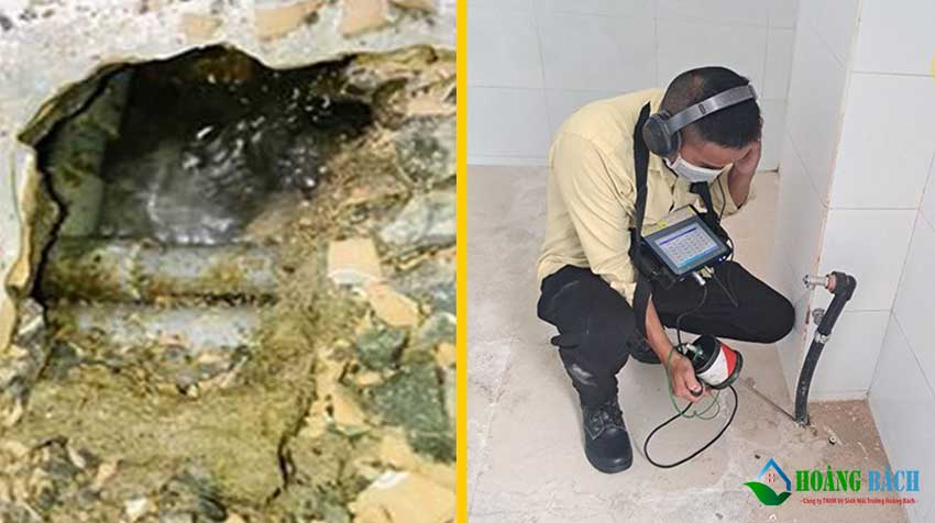 Dò rò rỉ nước tại Đà Lạt