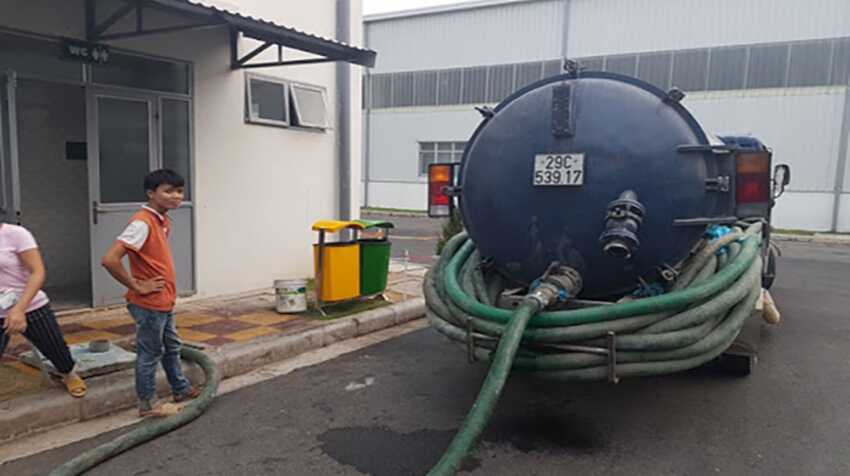 Hút bể phốt Bắc Từ Liêm