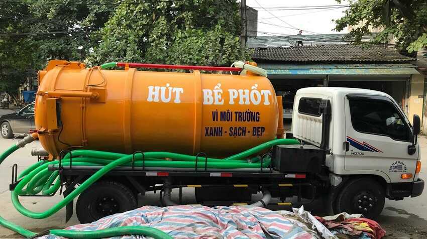 Hút hầm vệ sinh Thái Bình