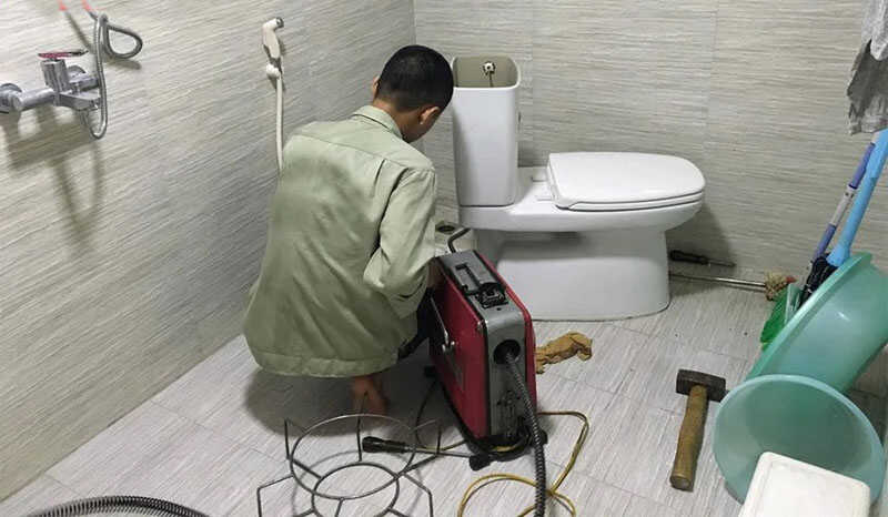 Thông tắc bồn cầu Ninh Bình