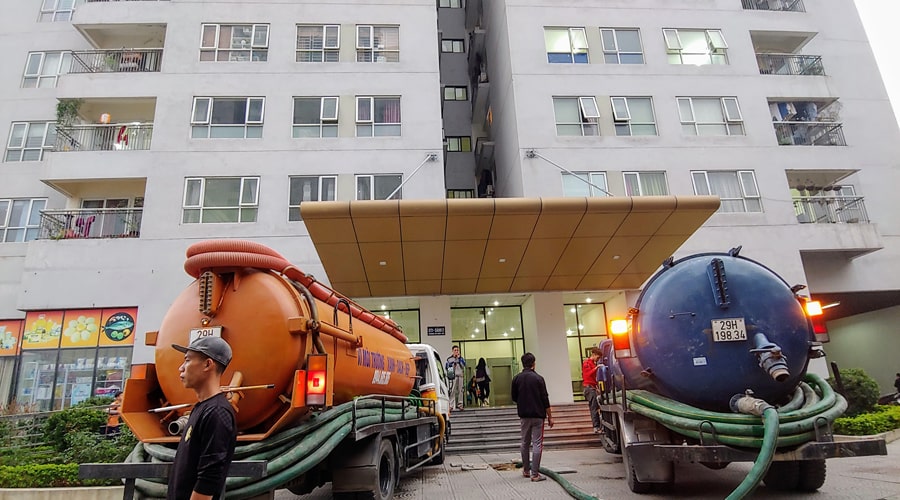 Hút hầm cầu Chương Mỹ