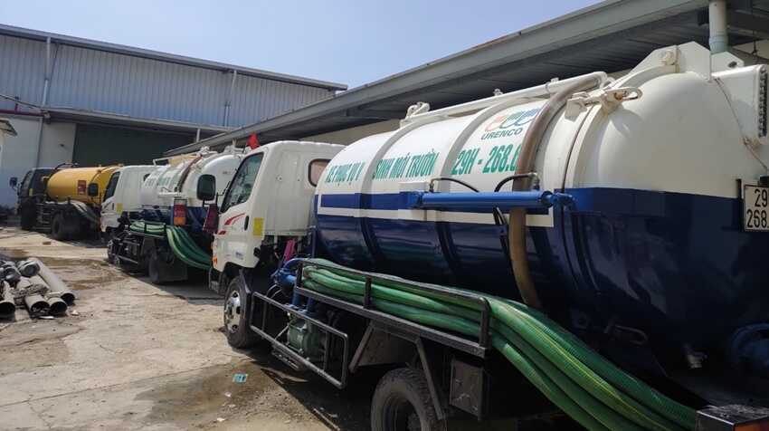 Hút hầm vệ sinh Quốc Oai