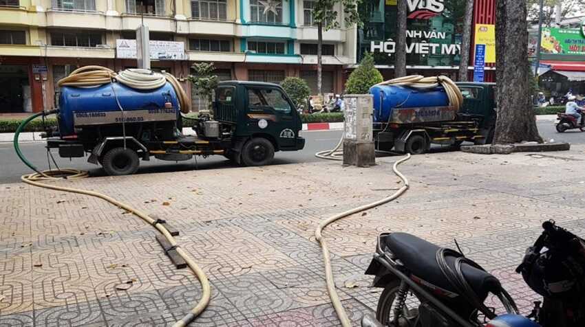 Hút hầm vệ sinh Sơn Tây