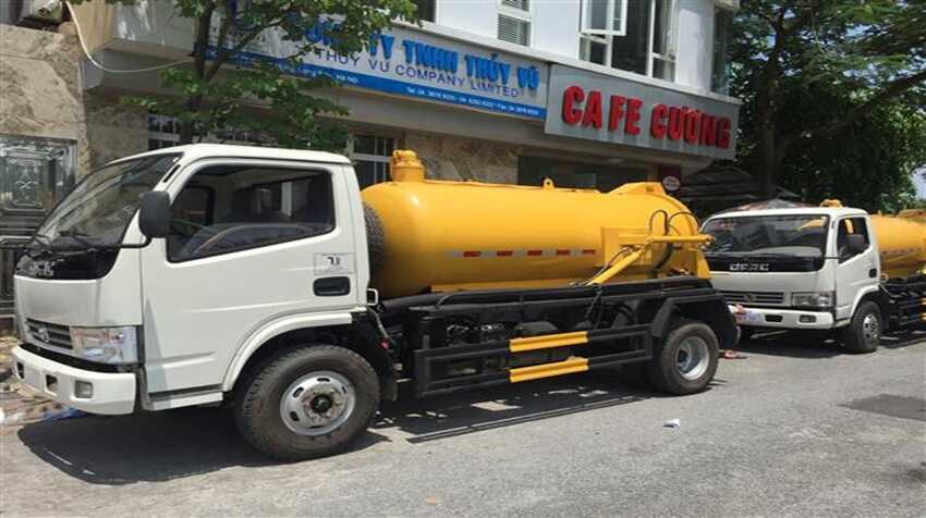 Hút bể phốt Phàn Rang