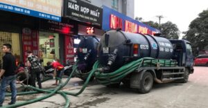 Hút hầm cầu Bác Ái