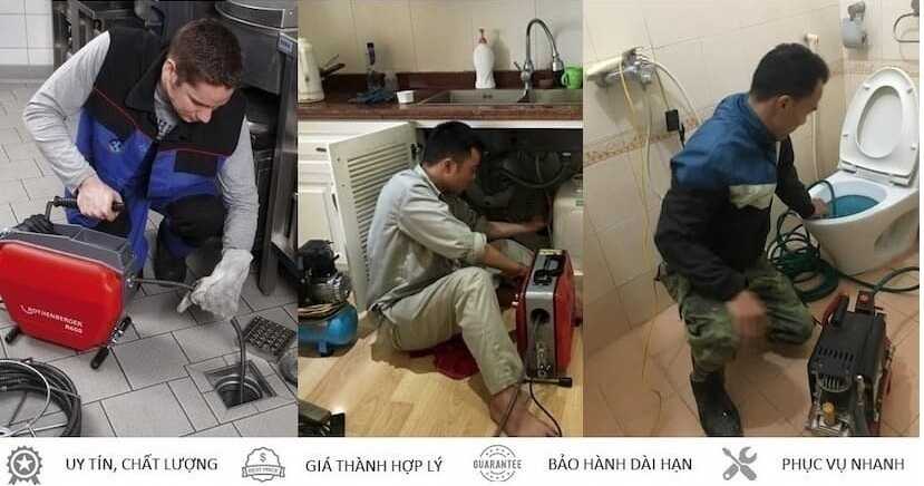 Thông tắc bồn cầu Quận 9