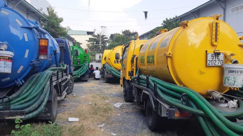 Hút bể phốt Vĩnh Hưng