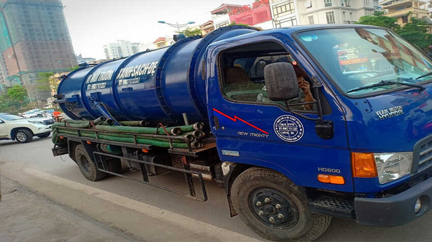 Hút hầm cầu Kiên Tường