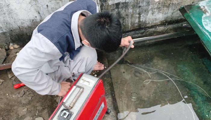 Thông tắc cống Cần Giuộc