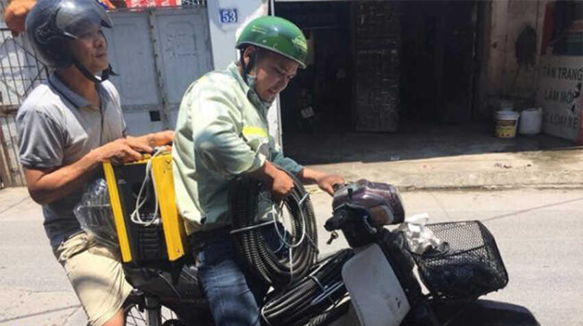 Thông tắc cống tại quận Tân Phú